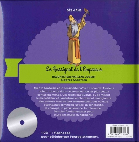 Le rossignol de l'empereur  avec 1 CD audio