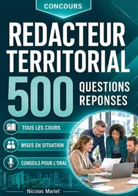 Rédacteur territorial 500 questions réponses