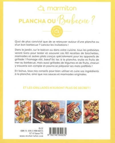 Plancha ou Barbecue ?. 60 recettes pour griller de plaisir