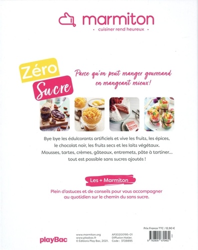 Zéro sucre. Desserts faciles sans sucres ajoutés ni édulcorants