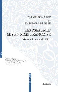 Les pseaumes mis en rime françoise