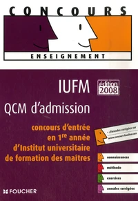 IUFM QCM d'admission