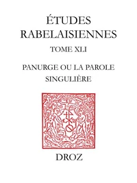 Etudes rabelaisiennes