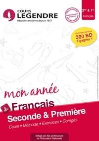 Lien de téléchargement gratuit d'ebook Français 2de et 1re  - Cours, méthode, exercices, corrigés 9782375812433