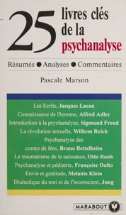 25 livres clés de la psychanalyse