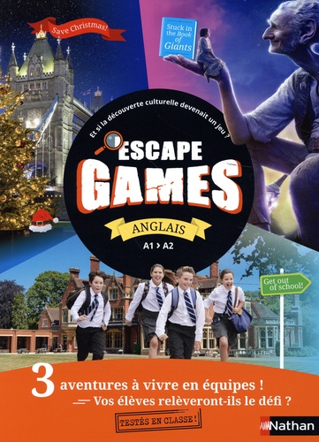 Anglais 6e Escape Games A1/A2  Edition 2022