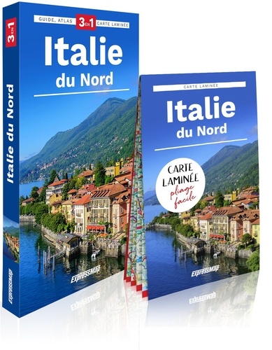 Italie du Nord. Guide + Atlas + Carte 1/650 000