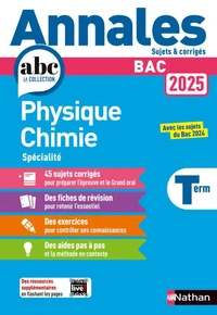 Annales Physique Chimie Bac Tle
