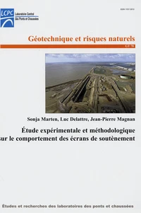 Etude expérimentale et méthodologique sur le comportement des écrans de soutènement