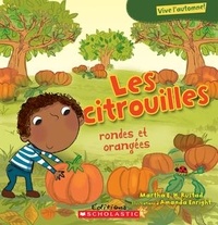 Martha-E-H Rustad - Les citrouilles rondes et orangées.