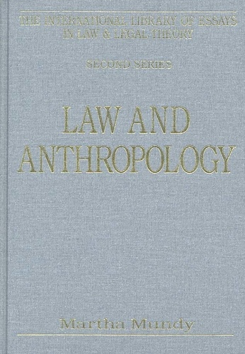 Martha Mundy - Law And Anthropology.