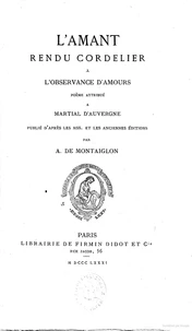 L'amant rendu cordelier à l'observance d'amour