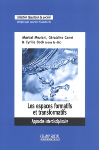 Martial Meziani et Géraldine Canet - Les espaces formatifs et transformatifs - Approche interdisciplinaire.