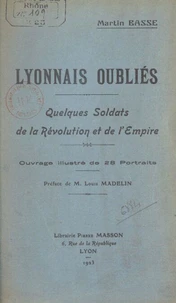 Lyonnais oubliés