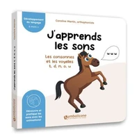 J'apprends les sons pour parler - Les conconnes et les voyelles t, d, n, o, u (cheval)