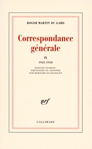 Correspondance générale