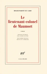 Le lieutenant-colonel de Maumort