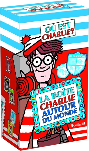 Martin Handford - Où est Charlie ? La boîte Charlie autour du monde - Avec 85 cartes et un livret.