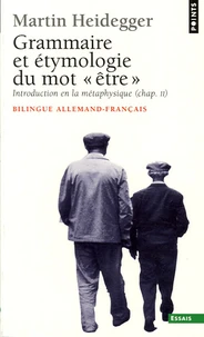 En guise de contribution à la grammaire et l'étymologie du mot "être"
