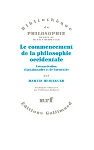 Le commencement de la philosophie occidentale