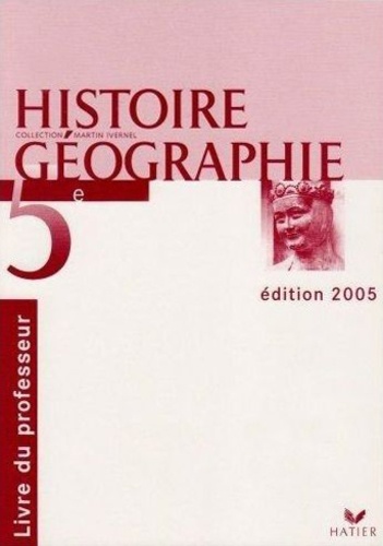 Histoire Géographie 5e Livre Du Professeur - 
