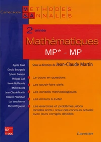 Mathématiques 2e année MP*, MP