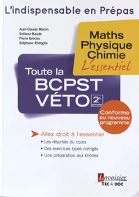 Toute la BCPST-Véto 2e année