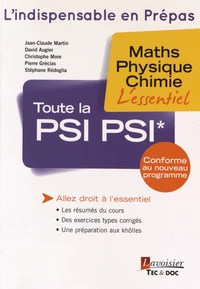 Toute la PSI PSI*