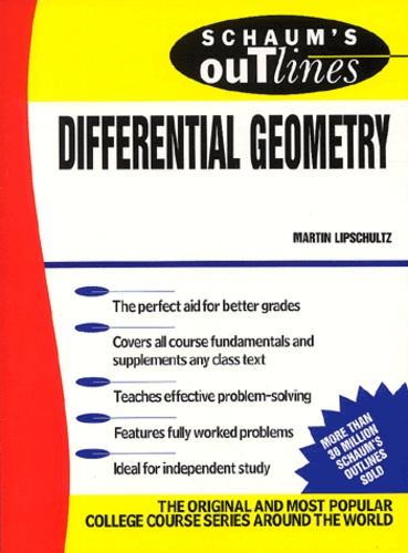 Martin Lipschultz - Schaum's outline of differential geometry.