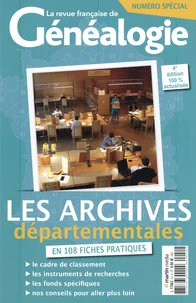 Les Archives départementales en 108 fiches pratiques