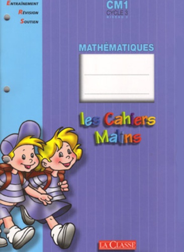  Martin Media - Mathématiques CM1 - Lot de 5 exemplaires.