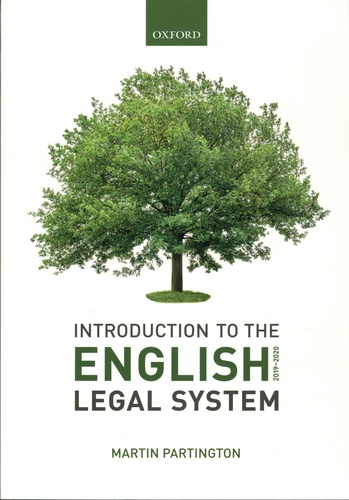 Introduction to the English Legal System. 2019-2020