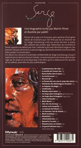 Serge Gainsbourg  avec 1 CD audio