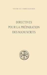 Directives Pour La Preparation Des Manuscrits