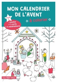 Martine Bazin - Mon calendrier de l'Avent à colorier - Année B.