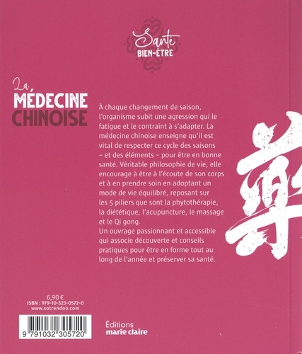 La médecine chinoise. Prenez soin de vous pour faire le plein d'énergie