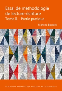 Essai de méthodologie de lecture-écriture