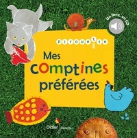 Martine Bourre et Christian Voltz - Mes comptines préférées. 1 CD audio