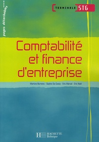 Martine Burnens et Sophie Da-Costa - Comptabilité et finance d'entreprise Tle STG.