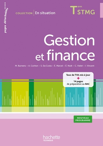 Martine Burnens et Arnaud Coriton - Gestion et finance Tle STMG - Pages détachables.