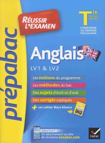 Anglais LV1 & LV2 Tle toutes séries  Edition 2018