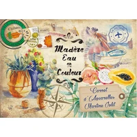 Madère eau en couleur