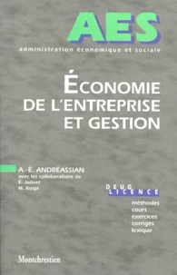 Economie De L'Entreprise Et Gestion. Initiateurs, Contradicteurs Et Representations