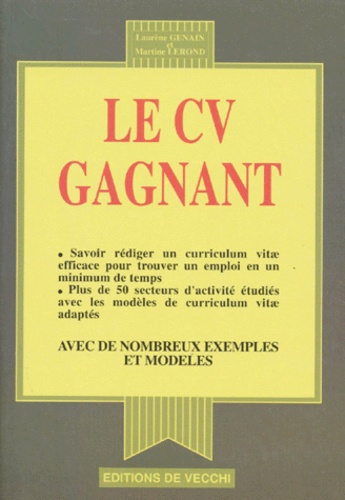 Martine Lerond et Laurène Genain - Le Cv Gagnant.