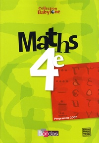 Martine Lewillion-Lizambert et Marc Boullis - Maths 4e.