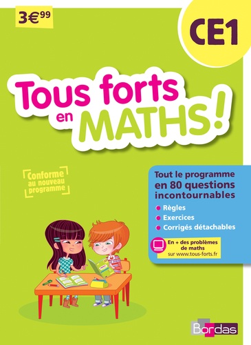 Martine Lhuaire et Françoise Lemau - Tous forts en Maths ! CE1.