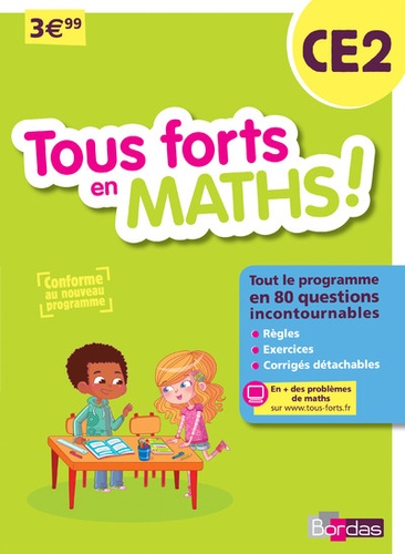 Martine Lhuaire et Marie-Christine Olivier - Tous forts en Maths ! CE2.