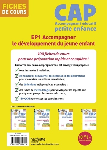 Accompagnant éducatif petite enfance, EP1 Accompagner le développement du jeune enfant. Fiches de cours  Edition 2019