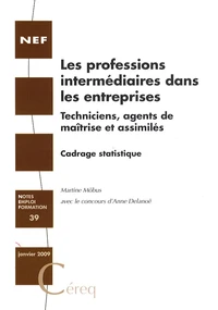 Les professions intermédiaires dans les entreprises