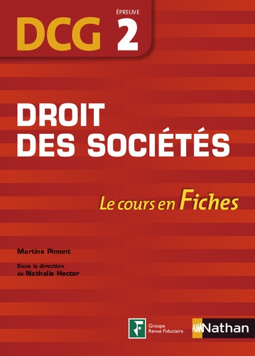 Martine Pimont - Droit des societés DCG épreuve 2.
